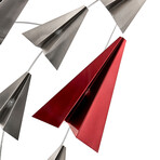 Paper Planes Wall Art (Multicolor)
