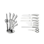 8-Piece Knife Set // Acrylic Stand // Steel