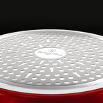 13-Piece Kitchen Cookware Set // Burgundy