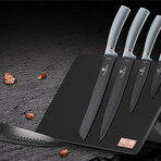 6-Piece Knife Set // Magnetic Holder // Moonlight