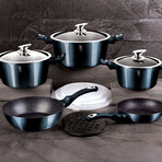 13-Piece Kitchen Cookware Set // Aquamarine