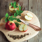 8-Piece Knife Set // Acrylic Stand // Rose Gold