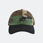 Two Tone Cap // Camo + Black