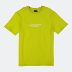 Springtime French Terry Tee // Neon Green (S)