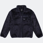 Sherpa Fleece Jacket // Blue (L)