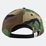 Two Tone Cap // Camo + Black