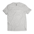 Minimalistic Tee // Gray (2XL)