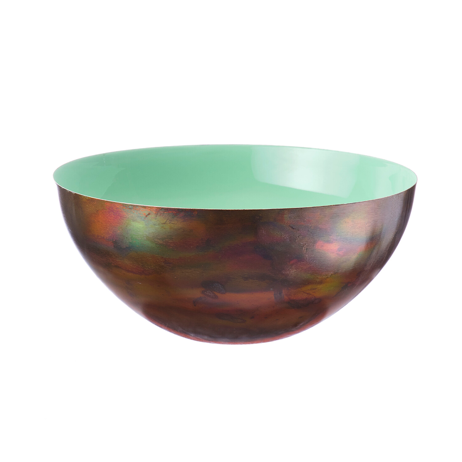 Brass Salad Bowl // Jade (Small) Björn Touch of Modern