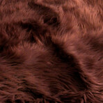 Brown Sheepskin Rug XXL