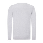 Theodore Round Neck Sweater // Gray Melange (XL)