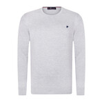 Theodore Round Neck Sweater // Gray Melange (XL)