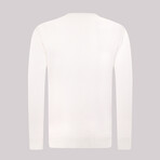 Otto Round Neck Pullover Sweater // Ecru (3XL)