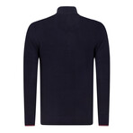 Leo Zip-Up Jacket // Navy (L)