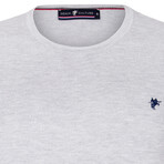 Theodore Round Neck Sweater // Gray Melange (XL)