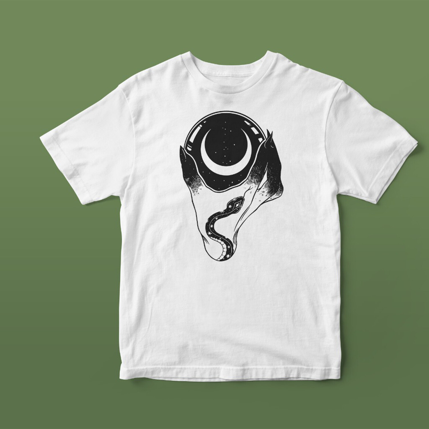 crystal ball t shirt