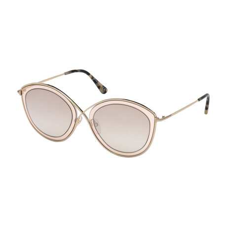 Women's Sascha Sunglasses // Pink + Brown