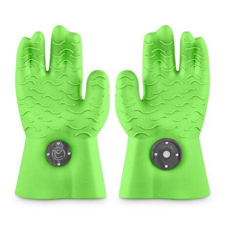 BBQ Gloves // Glow in the Dark Green