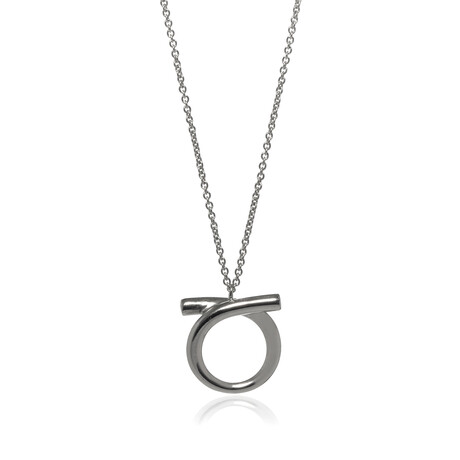 Gancio Evo Sterling Silver Necklace // 16"-20" // Store Display