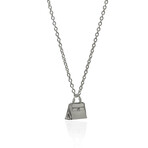 Women's Charms Sterling Silver Necklace // 16"-17" // Store Display
