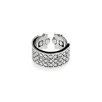 Women's Gancini Sterling Silver Ring // Ring Size: 6.5 // Store Display