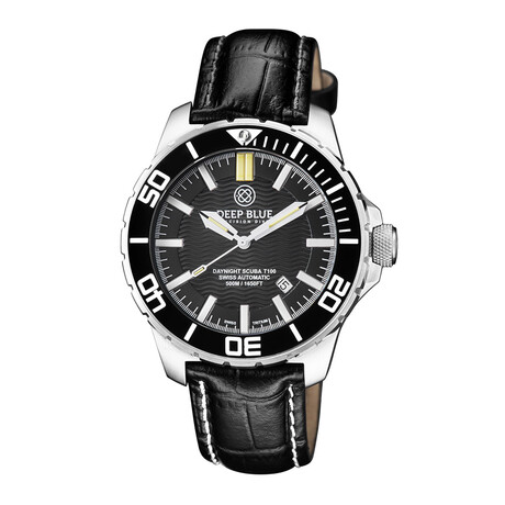 Deep Blue Daynight Scuba Automatic // DNSCUBABLACKLEAT