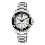 Deep Blue Alpha Marine 500 Automatic // AM500TRITIWHITGREENBRCELET