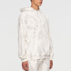 Tie Dye Hoodie // Tonal Beige (XL)