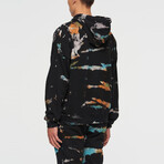 Tie Dye Hoodie // Tiger Dye (S)