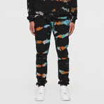 Tie Dye Sweatpants // Tiger Dye (S)