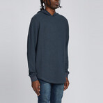 Waffle Hoodie // Charcoal (XL)