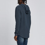 Waffle Hoodie // Charcoal (XL)