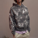 Tie Dye Hoodie // Camo (M)