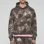 Tie Dye Hoodie // Camo (M)