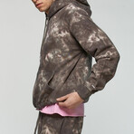 Tie Dye Hoodie // Camo (M)