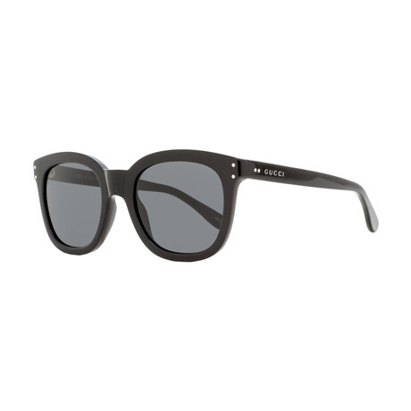 Gucci // Men's Classic Wayfarer Sunglasses // Black + Gray