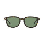 Dior Homme // Men's Technicity Classic Sunglasses // Dark Havana + Green