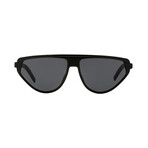 Dior Homme // Men's Black Tie Retro Sunglasses // Black + Gray