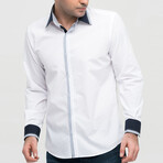 Keith Button-Up Shirt // White (Small)