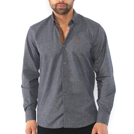 Murray Button-Up Shirt // Black (2X-Large)