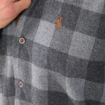 Randall Button-Up Shirt // Anthracite (Small)