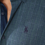 Axel Button-Up Shirt // Khaki (Small)