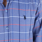 Owen Button-Up Shirt // Blue (Small)