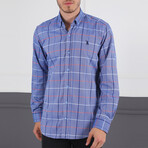 Owen Button-Up Shirt // Blue (Small)
