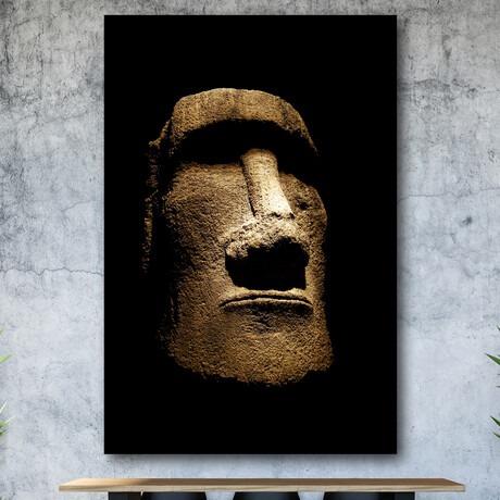 Easter Island Moai State (32"H x 48" W x 1.8" D)