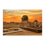 Egyptian Great Sphinx of Giza (32"H x 48" W x 1.8" D)