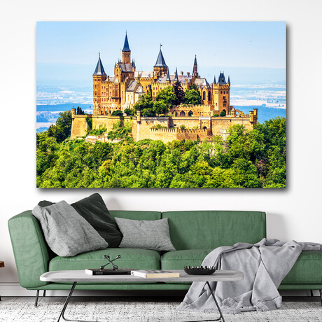 Germany, Hohenzollern Castle (32"H x 48" W x 1.8" D)