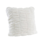 Couture Faux Fur Pillow // Snow Mink (Decorative)