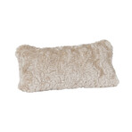 Signature Faux Fur Pillow // Vintage Persian Lamb (Lumbar)