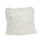 Limited Edition Faux Fur Decorative Pillow // Ivory Llama