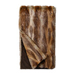 Signature Faux Fur Throw (Fisher)